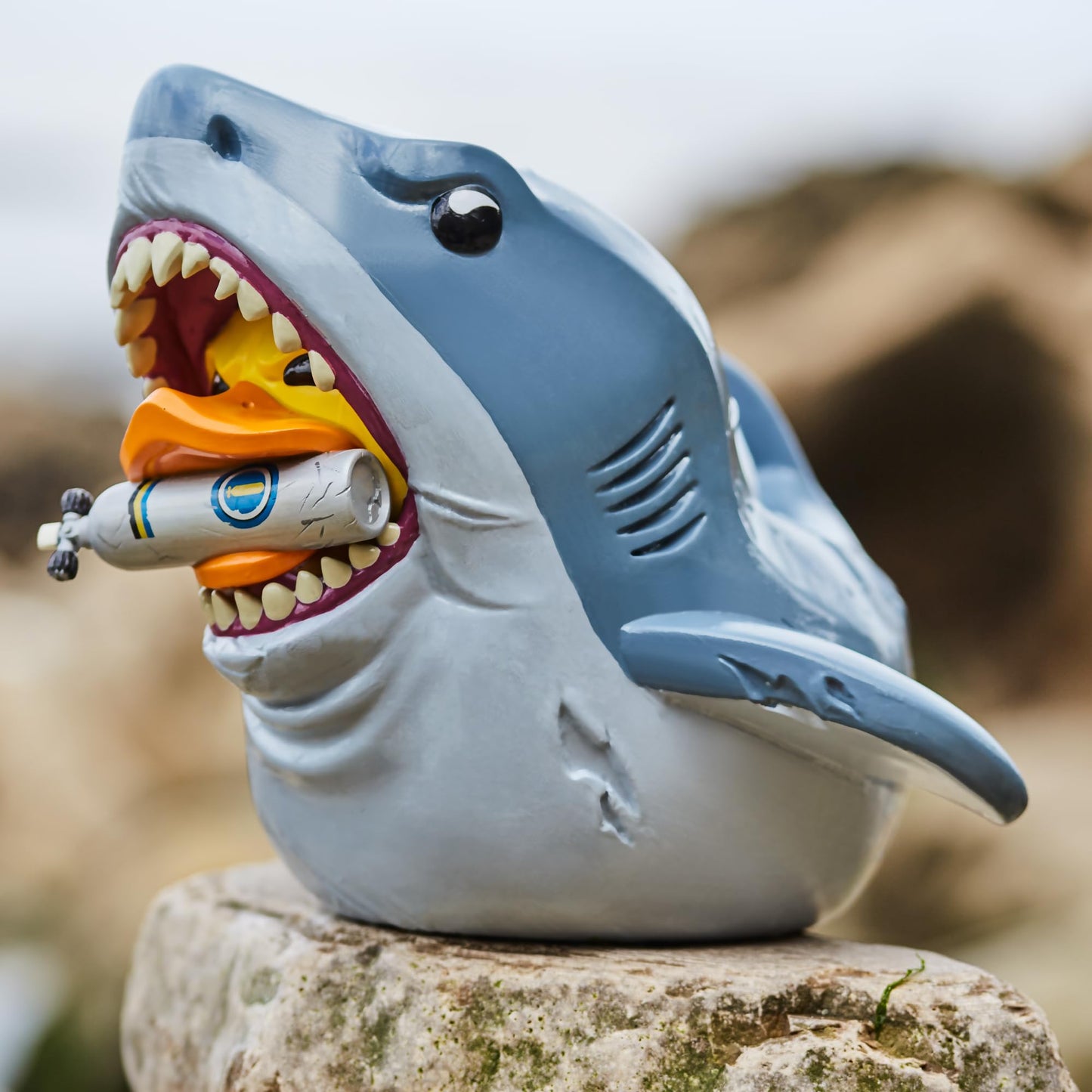 TUBBZ XL Bruce the Shark Jaws Rubber Duck – Collectible Figure
