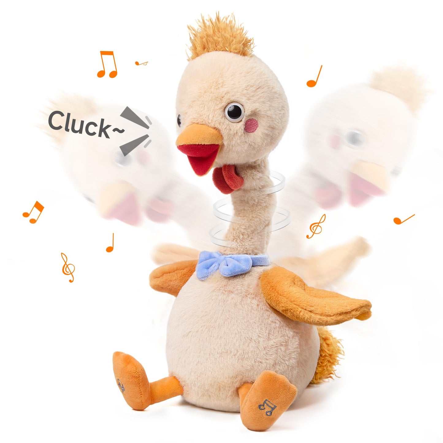 TUMAMA KIDS Dancing Talking Chicken Toy – Interactive Plush Chick for Babies and Kids | Singing, Recording & Repeating