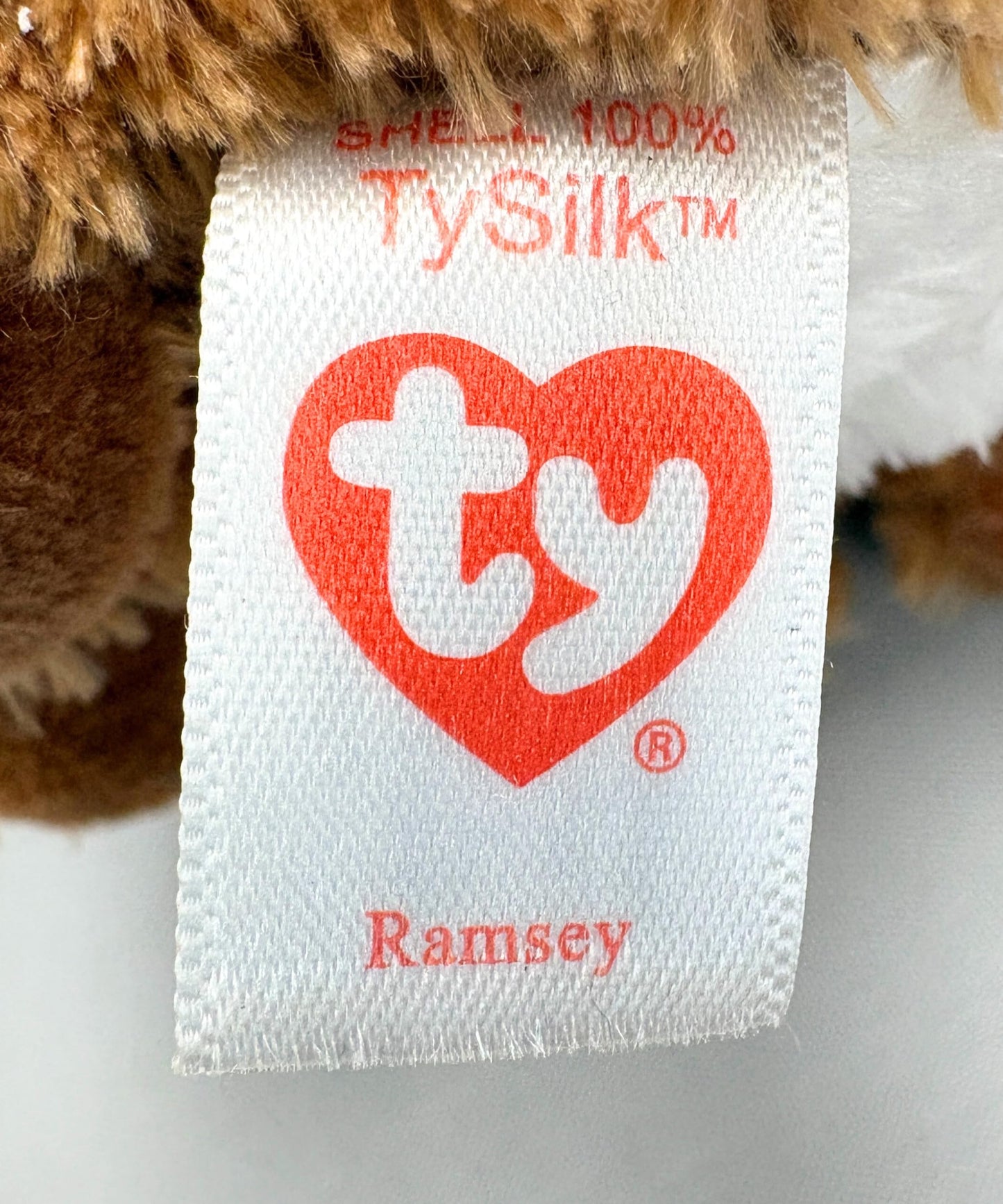 TY Beanie Boos Ramsey Lion Plush – 15 cm, Multicolored, Soft Cuddle Toy