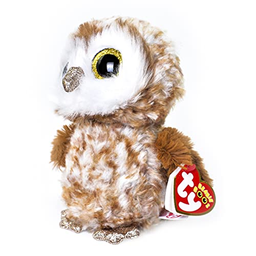 TY Percy Barn Owl Beanie Boo – 15 cm Multicolored Plush by Ty