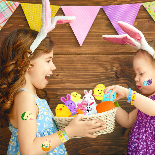 U-Goforst 100 Pack Easter Egg Fillers – Kids’ Party Favors & Egg Hunt Toys