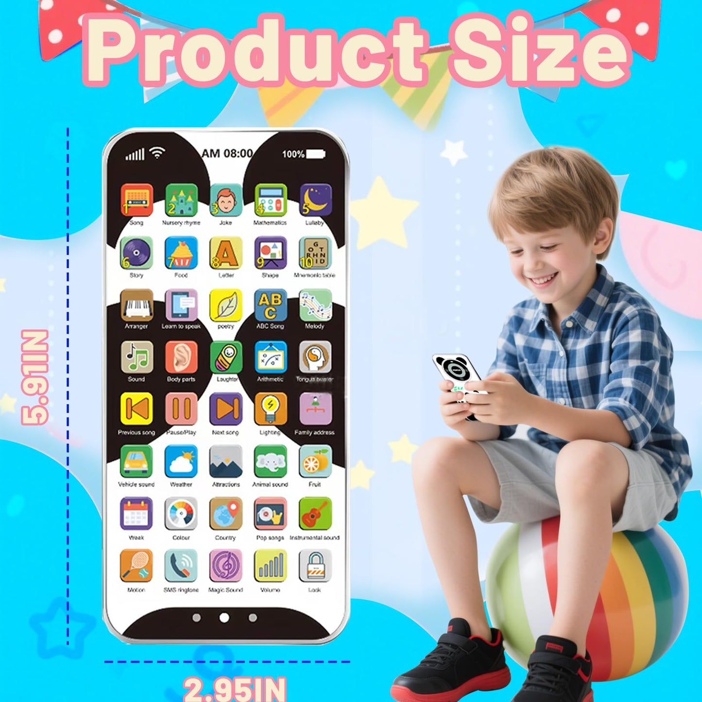 Uibyt Kids Phone: 10,000+ Educational Content for Toddlers