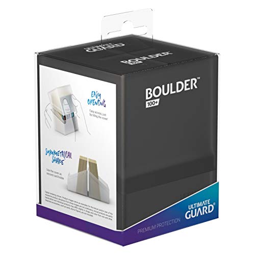 Ultimate Guard Boulder 100+ Classic Deck Case – Onyx, Secure & Durable Storage