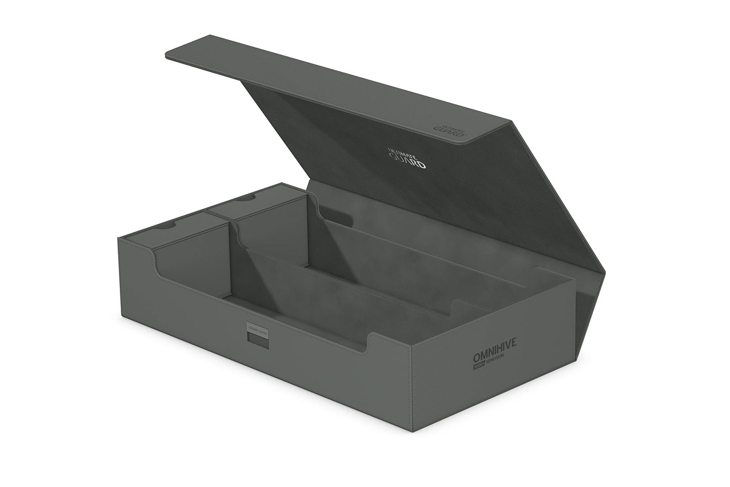 Ultimate Guard Omnihive 1000+ Deck Case – 2 Removable Trays, Magnetic Closure, Grey