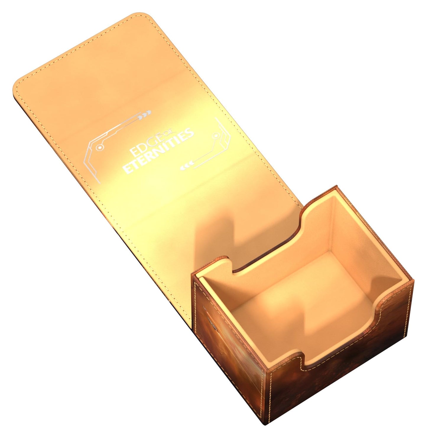 Ultimate Guard Sidewinder 100+ Xenoskin MTG Deck Case – Edge of Eternities (Adagia, Windswept Bastion)