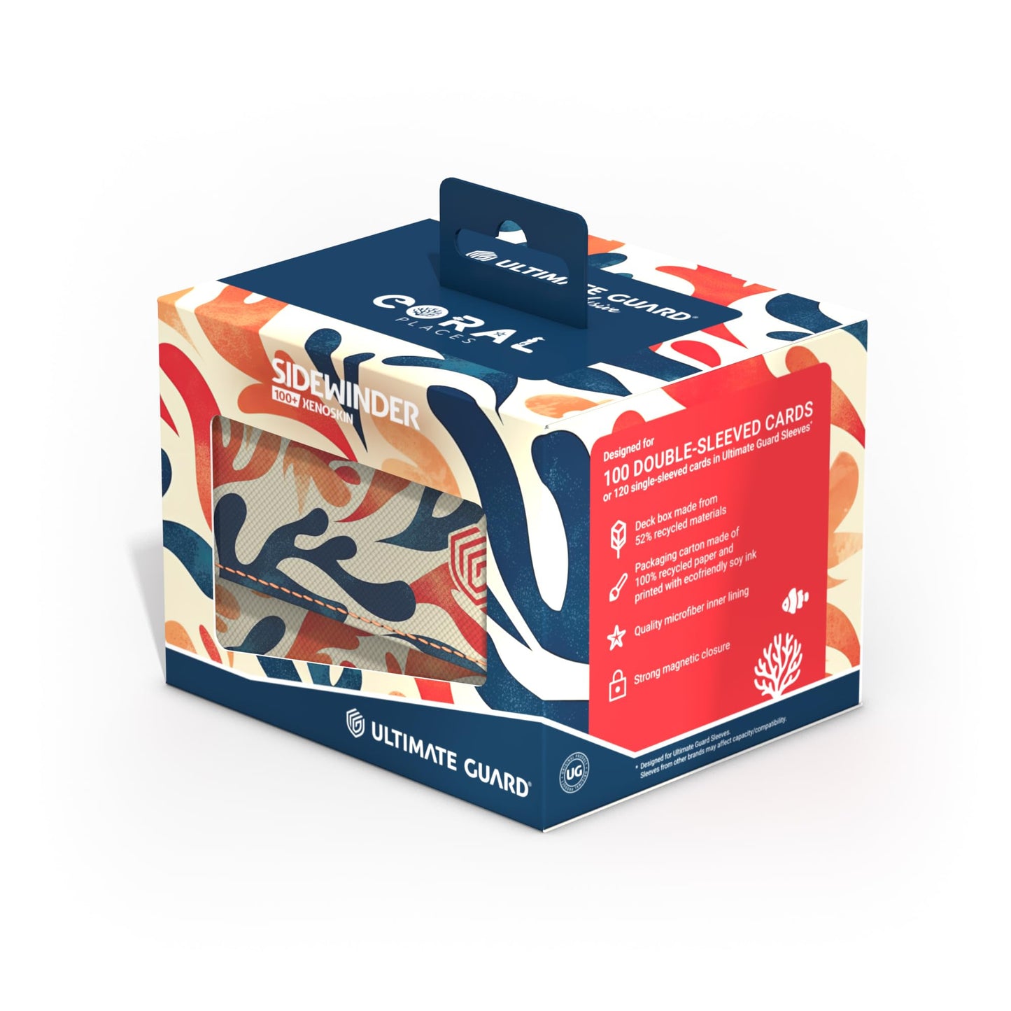 Ultimate Guard Sidewinder 100+ Xenoskin – Coral Places 2025 Exclusive (Mellow Sea)