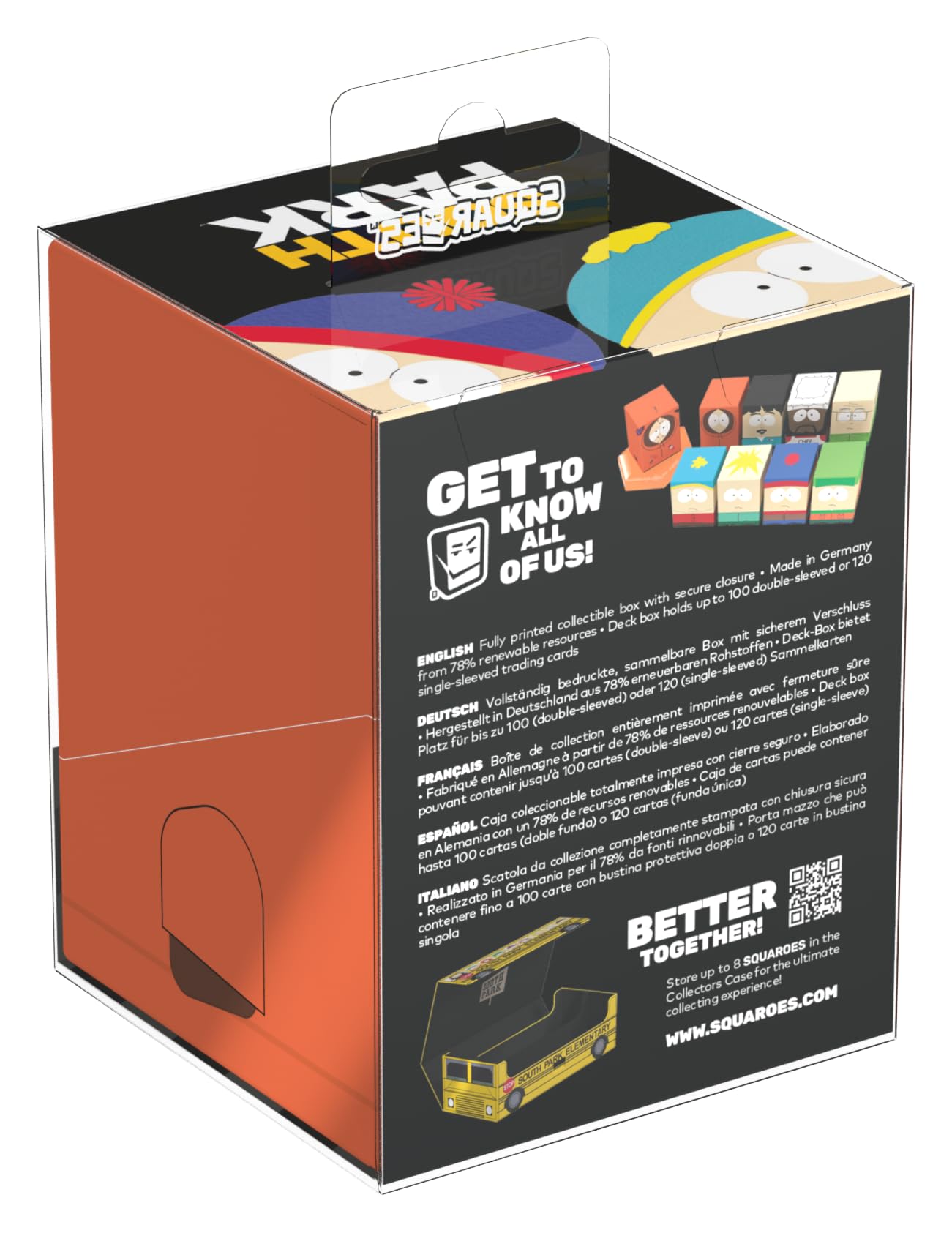 Ultimate Guard Squaroes Boulder 100+ Kenny – Officially Licensed South Park Wave 1 Deck Box