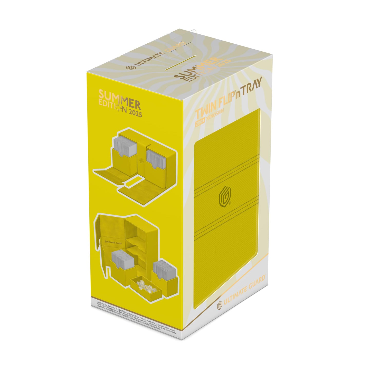 Ultimate Guard Twin Flip'n'Tray 200+ Xenoskin – 2025 Summer Edition (Dandelion)