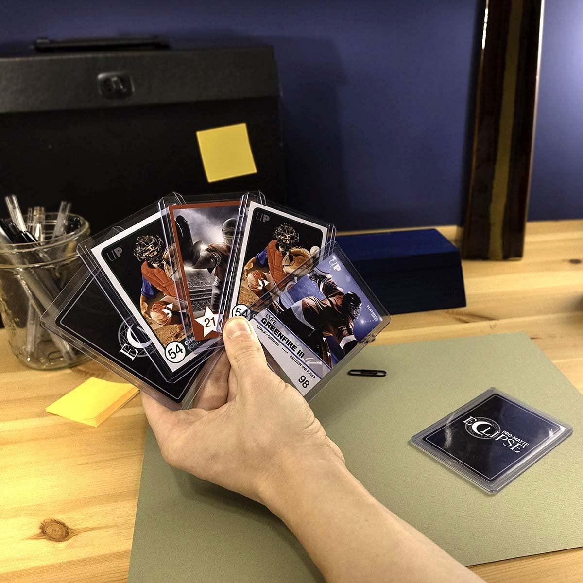 Ultra PRO 25-Pack 3x4 Top Loaders - Clear Card Protectors for Baseball, Football, Basketball, Hockey, Golf