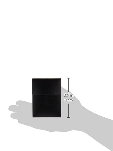 Ultra Pro 80 Card Deck Box – Black | Durable, Secure Card Storage