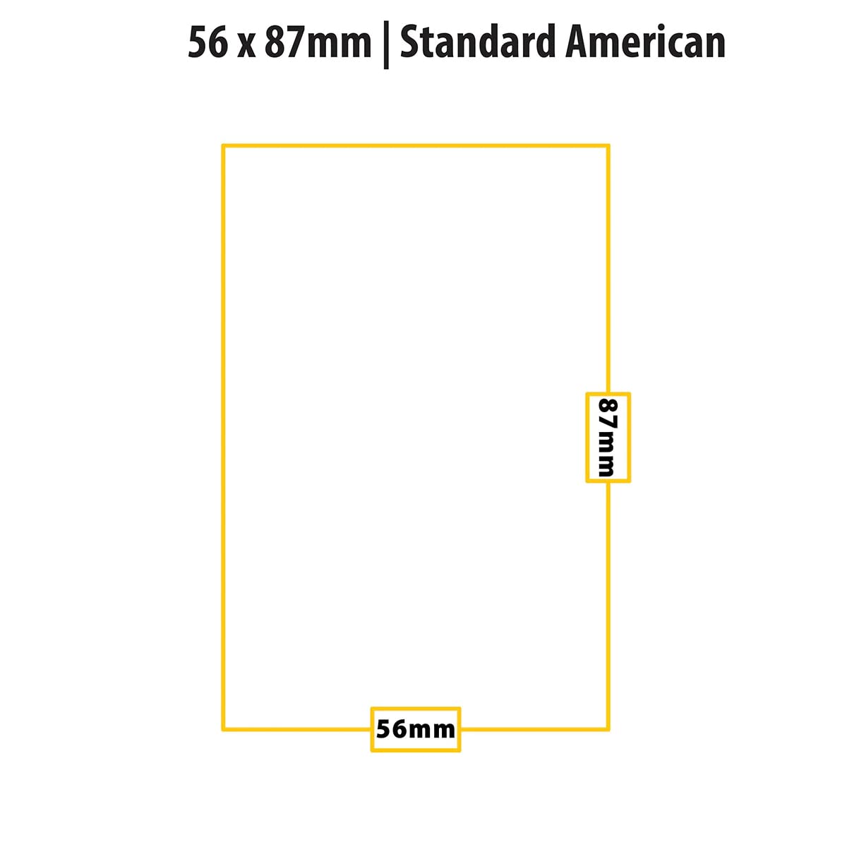 Ultra PRO 56mm x 87mm Standard American Board Game Sleeves – 50 Count