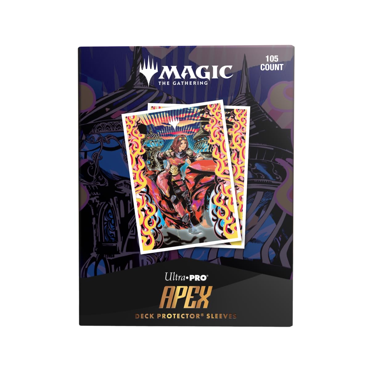 Ultra PRO Aetherdrift Chandra Spark Hunter 105ct APEX Deck Protector Sleeves for MTG & Card Games