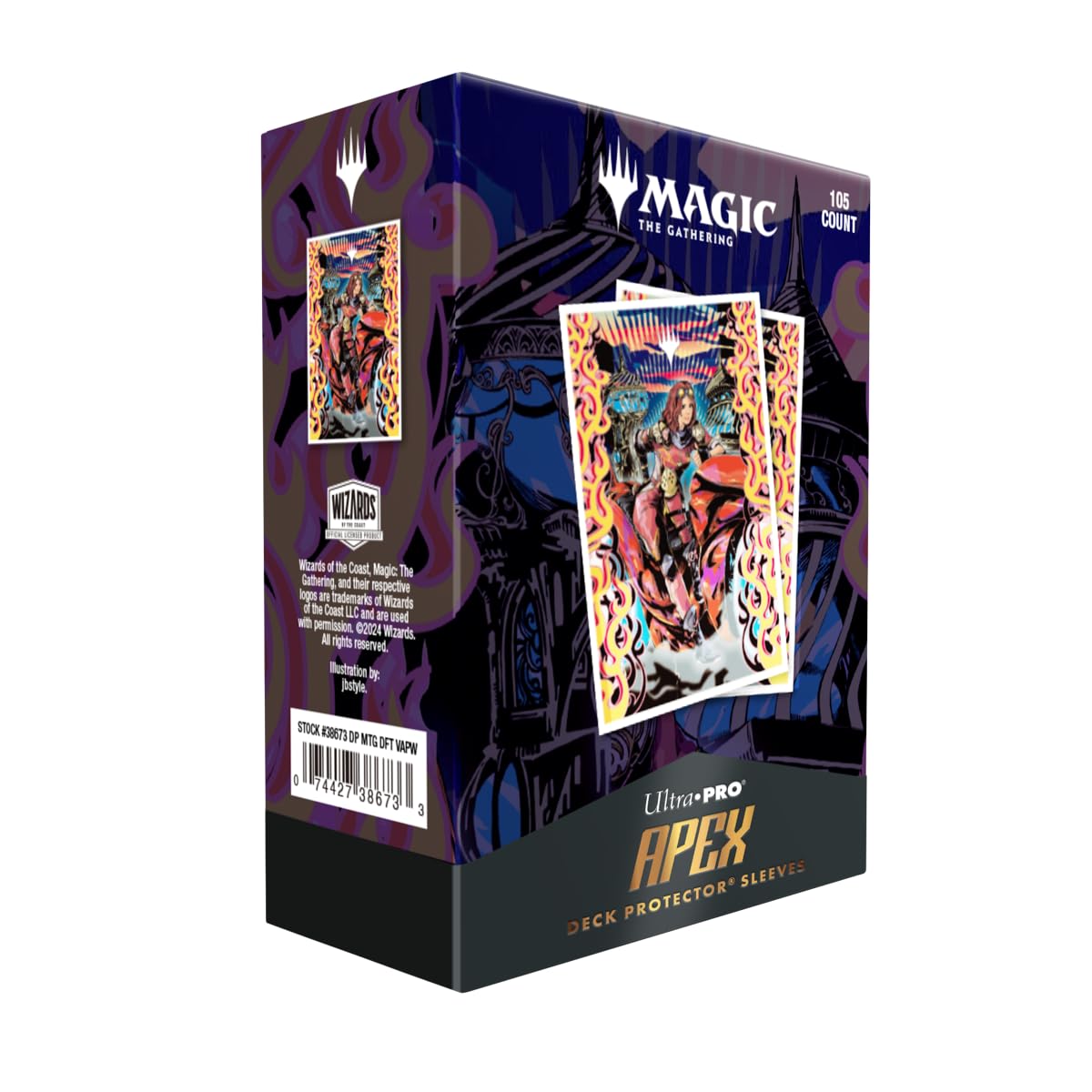 Ultra PRO Aetherdrift Chandra Spark Hunter 105ct APEX Deck Protector Sleeves for MTG & Card Games
