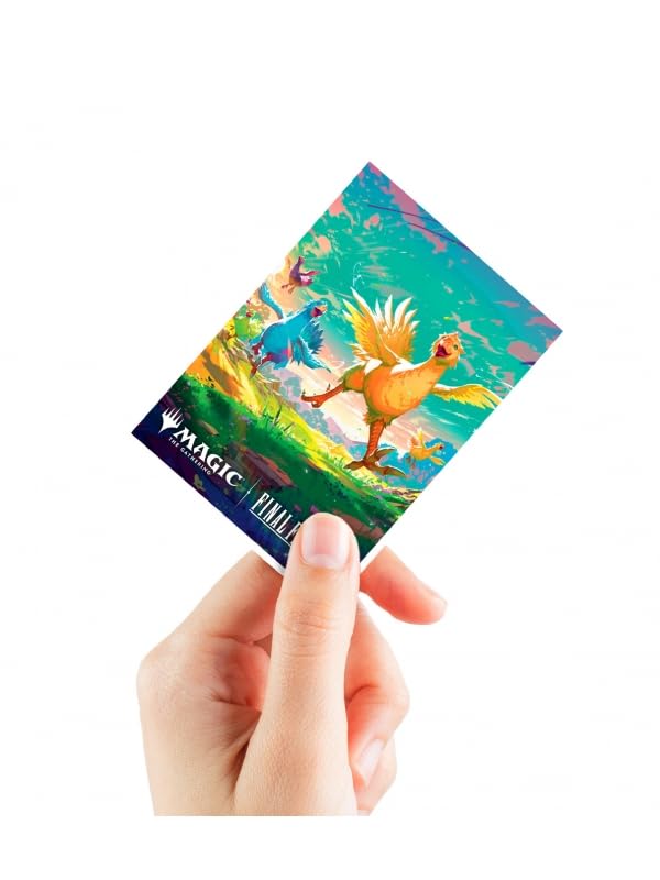 Ultra Pro Apex Deck Protector Sleeves – MTG Final Fantasy Chocobo (105 Pack)