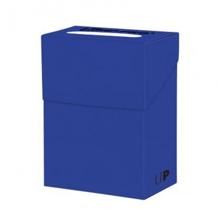 Ultra Pro Deck Box Pacific Blue – 80 Sleeved Card Capacity, Archival Safe