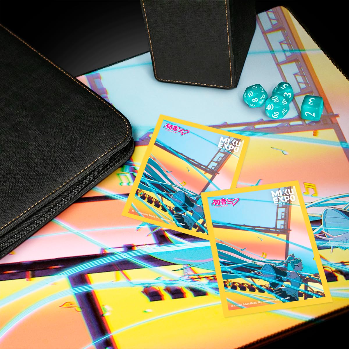 Ultra Pro - 10th Anniversary Hatsune Miku Deck Protector Sleeves (100ct) | Archival-Safe TCG Accessories