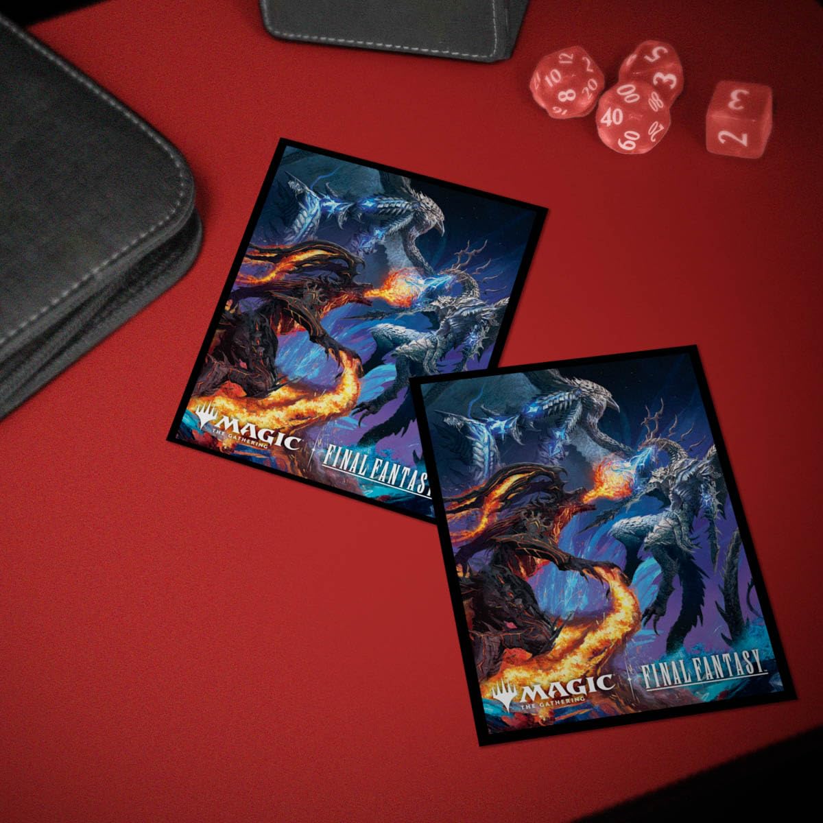 Ultra PRO Final Fantasy x Universes Beyond Bahamut & Ifrit 100ct MTG Deck Protector Sleeves