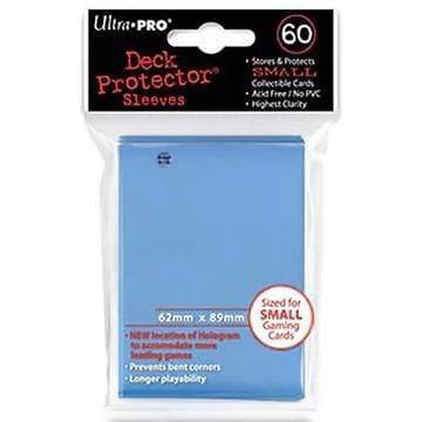 Ultra Pro Small PRO-Matte Red Deck Protector Sleeves – 60 ct (Yu-Gi-Oh, Cardfight Vanguard)