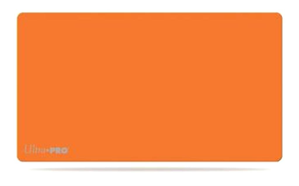 Ultra Pro Solid Orange Play Mat – Protective Card Game Surface (13.5 x 24)