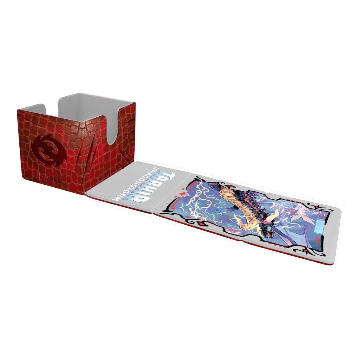 Ultra Pro Tarkir Dragonstorm Neriv Alcove Edge Deck Box – Premium Dragon Scale, Magnetic Closure