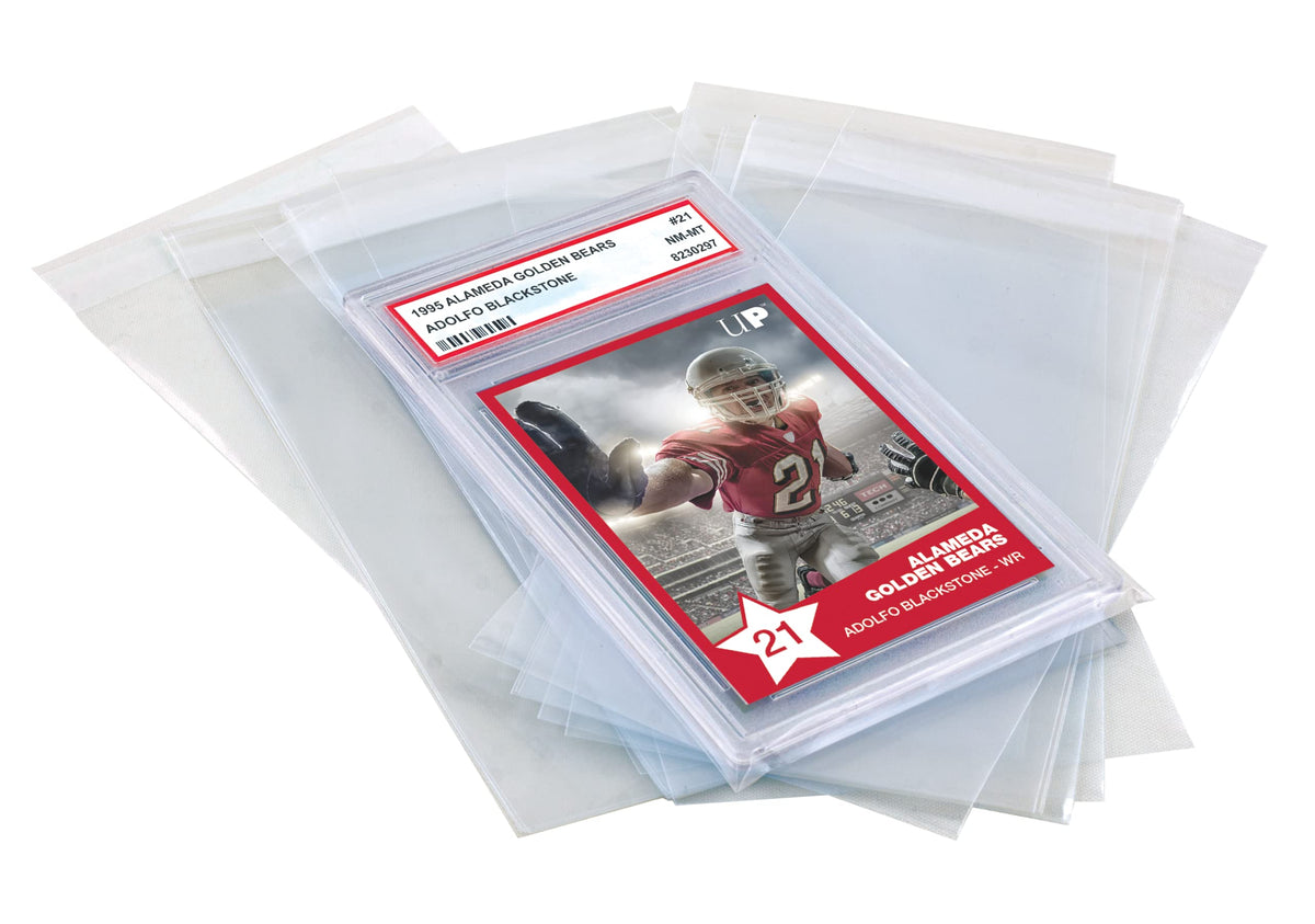 Ultra PRO PSA Graded Card Slab Resealable Sleeves – 100 Pack
