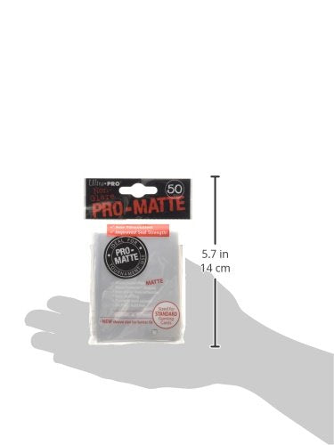 Ultra Pro PRO-Matte Deck Protector Sleeves – 50 Count, Multi-Color, Standard Size
