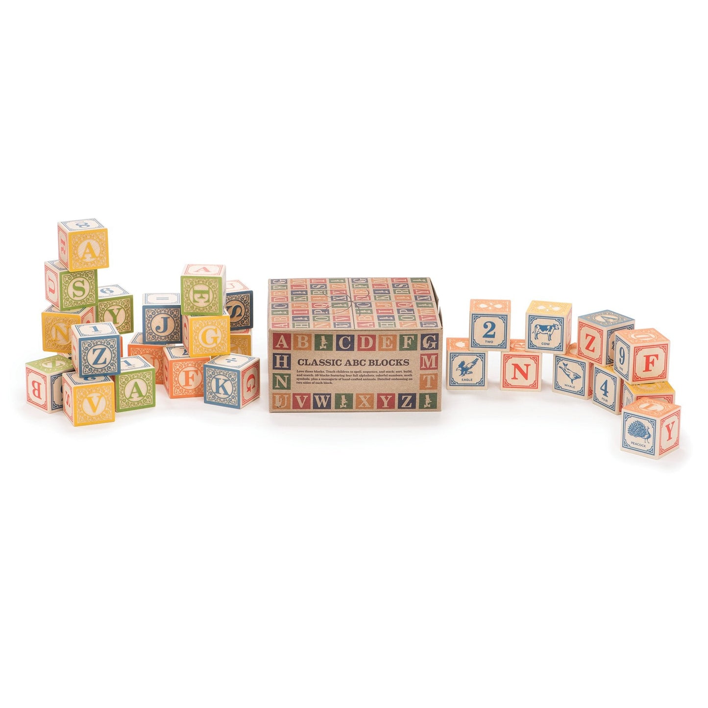 Uncle Goose Classic ABC Blocks – Made in the USA