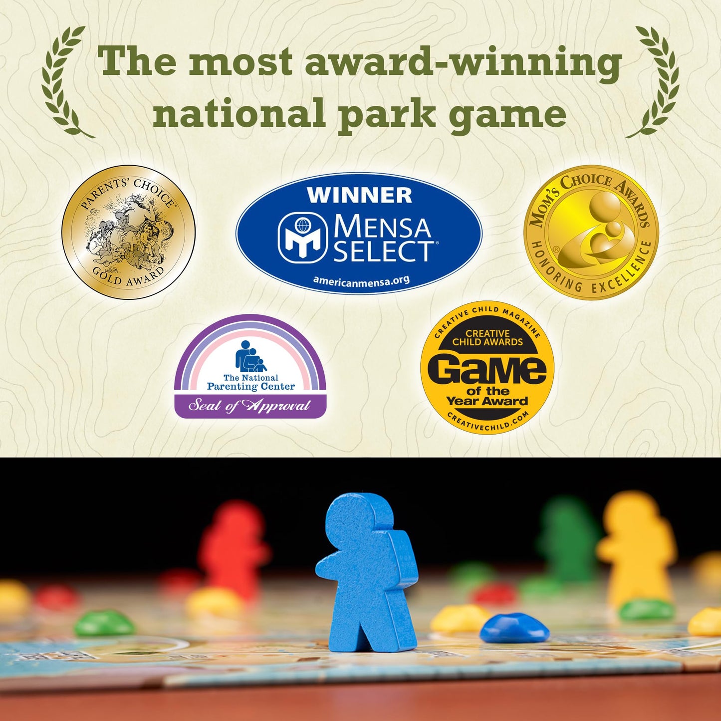 Underdog Games Trekking the National Parks – Award-Winning Family Board Game (Ages 10+)