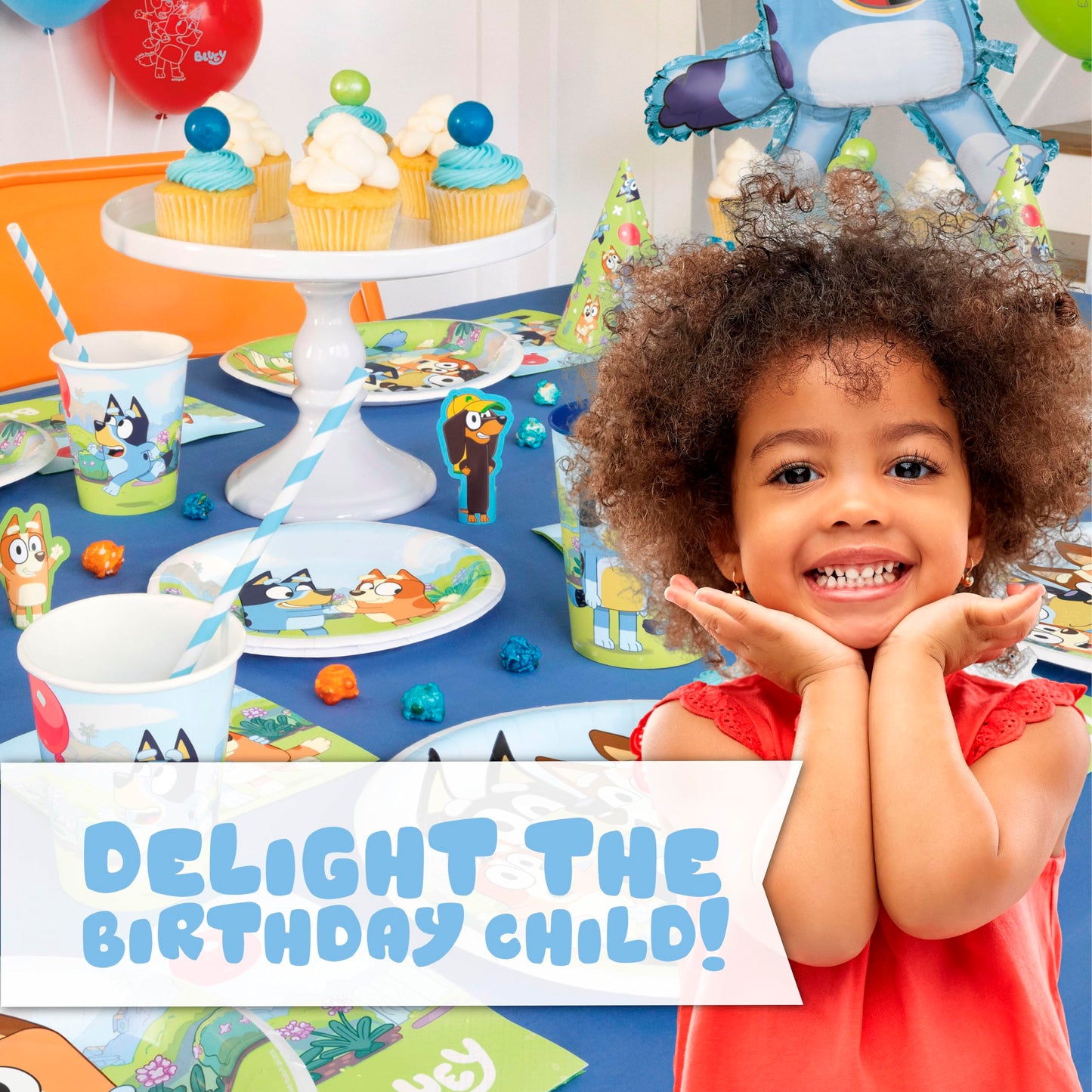 Unique Bluey Birthday Decorations – Officially Licensed Party Pack for 16