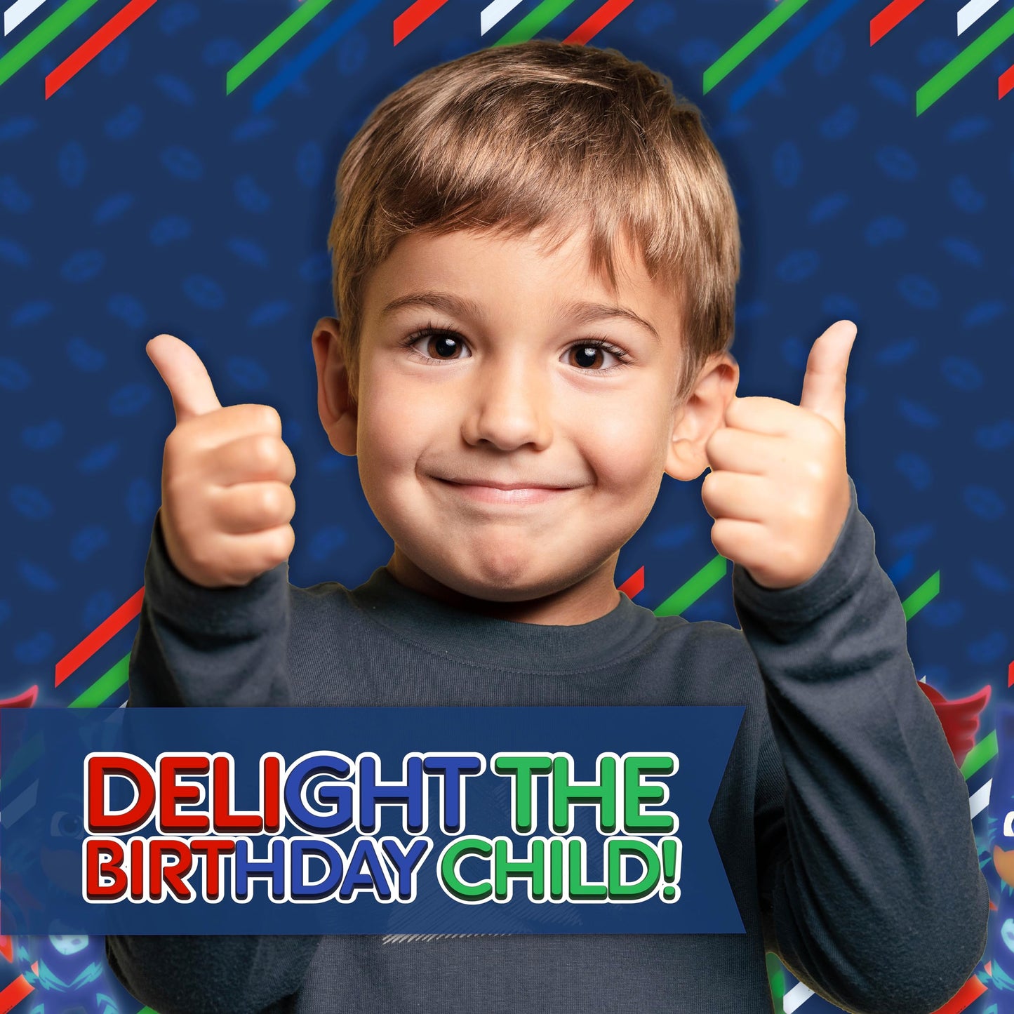 PJ Masks Birthday Party Supplies Set for 16 Guests | Decor, Plates, Cups & Button | Unique
