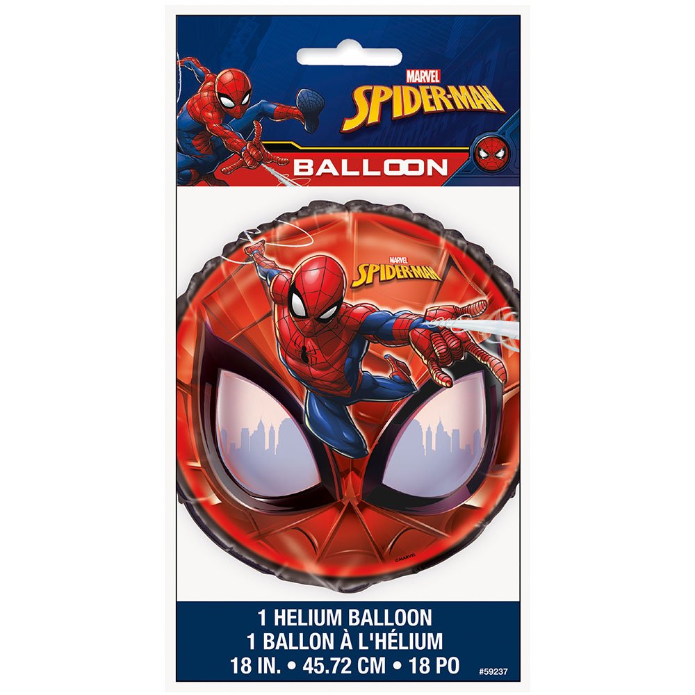 Unique Spiderman Foil Party Balloon – 18-Inch Red (1 Pc)