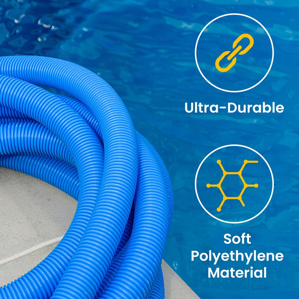 Swimming Pool Vacuum Hose Pipe Flexible Filter Connection Tube Pond Jacuzzi
