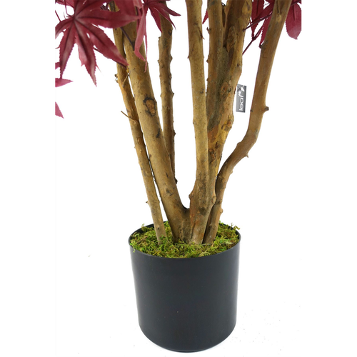 120cm Artificial Red Maple Tree