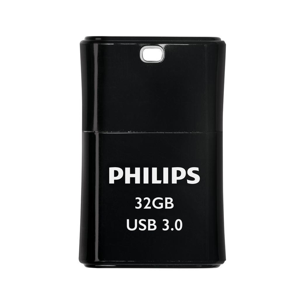 High-Speed 32GB Philips 3.0 USB Flash Drive - Black