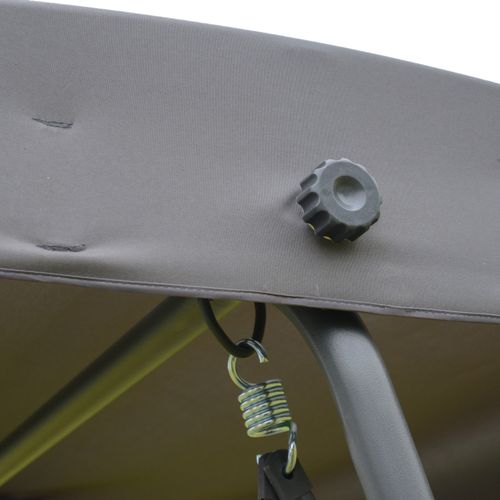 3 Seater Garden Swing Chair Grey Hammock Canopy Patio Outdoor Bench