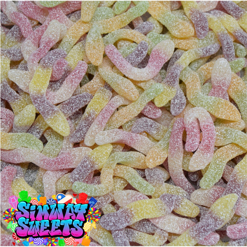 Fizzy Jelly Snakes Simway Sweets