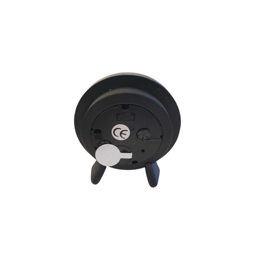 Imperial Mini Travel Alarm Clock Black IMP606B