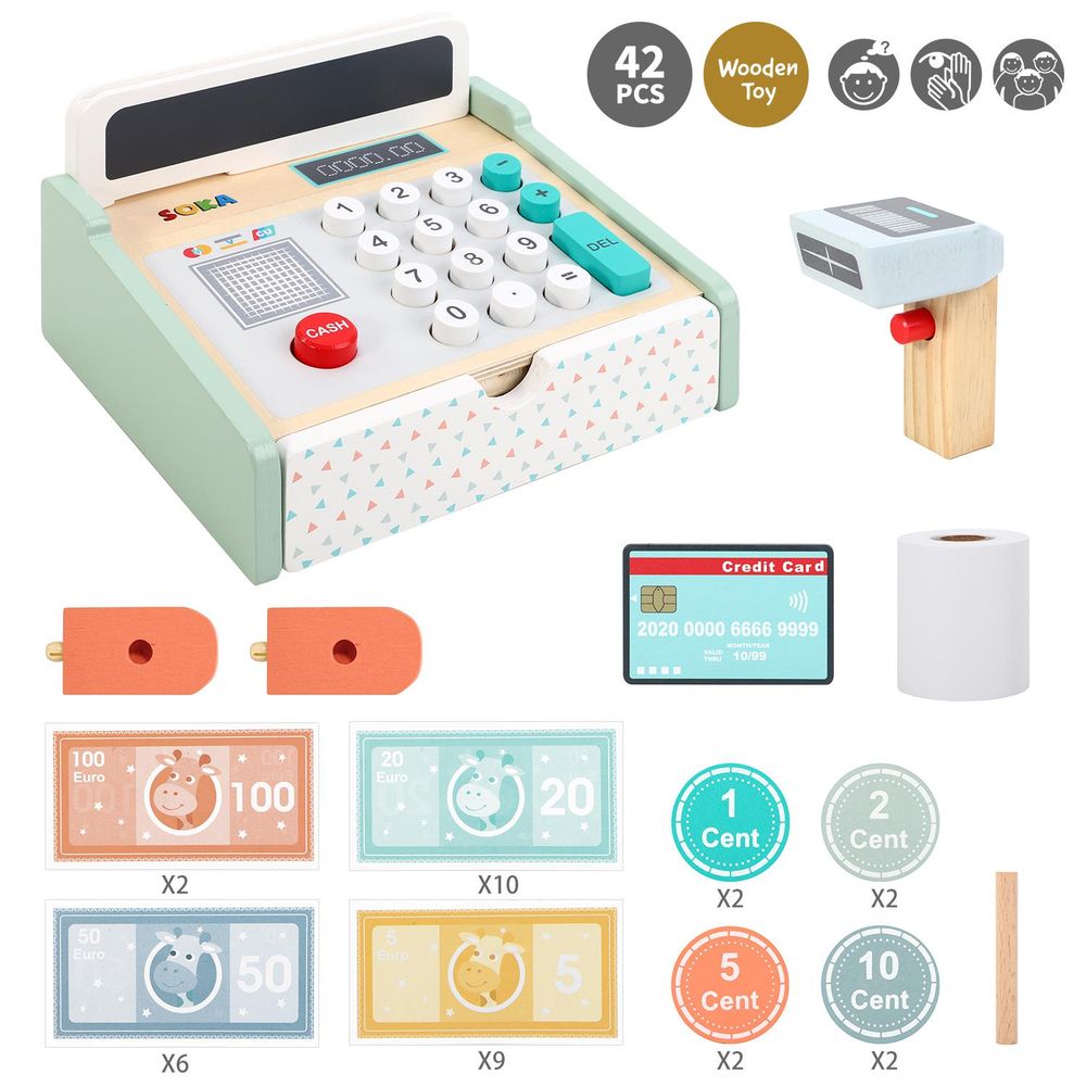 SOKA Cash Register: Realistic & Fun