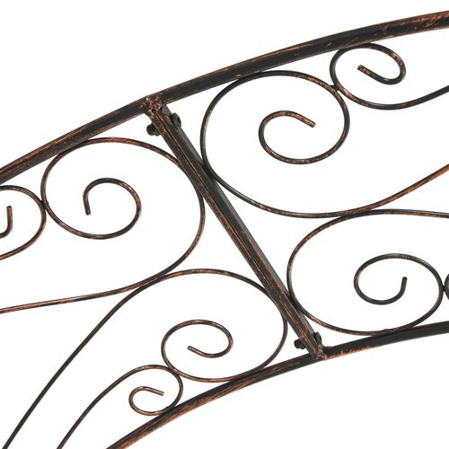 Outsunny Garden Arch, 226H cm, Metal Frame
