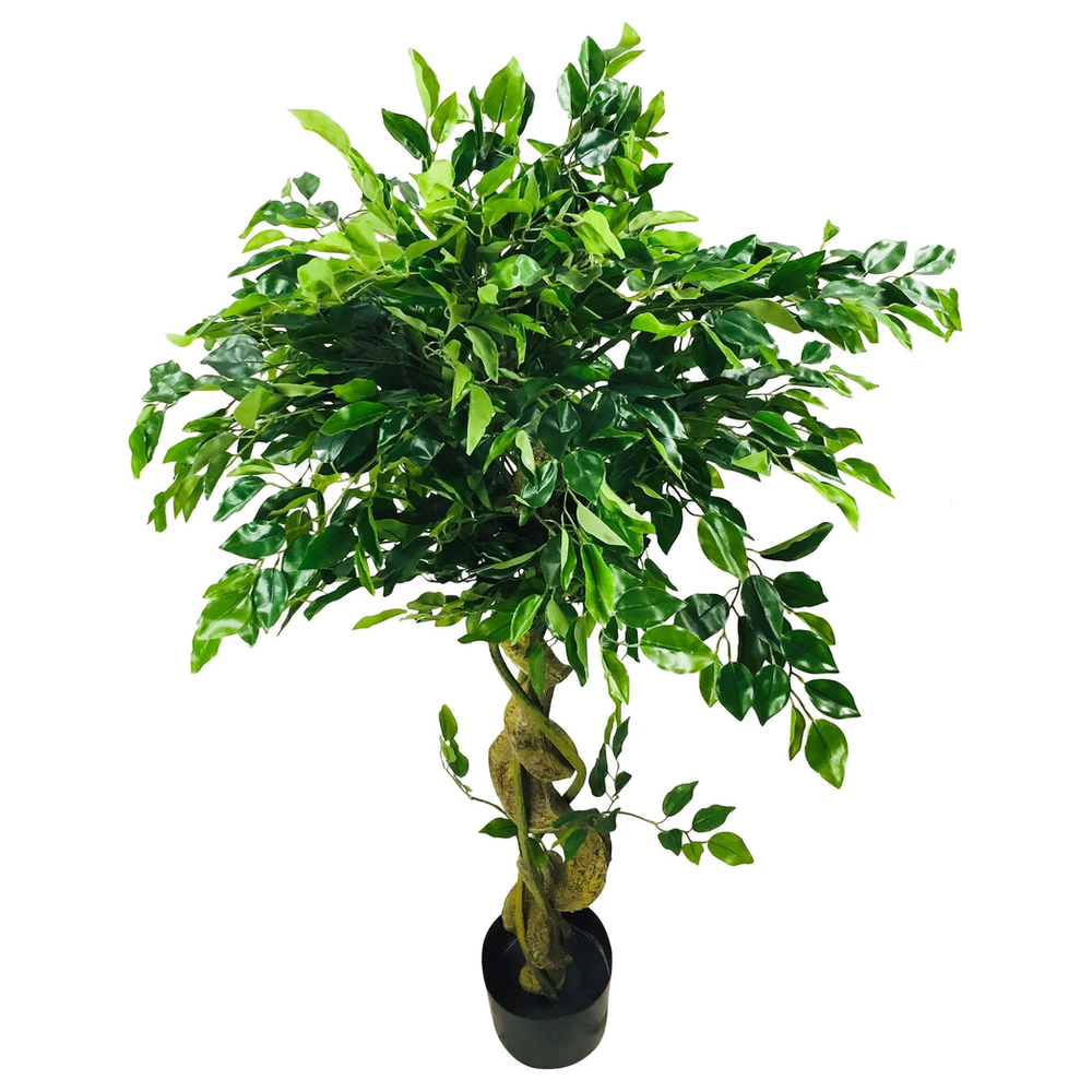 Realistic Ficus Tree - Premium Quality, 137cm - Indoor/Outdoor Use