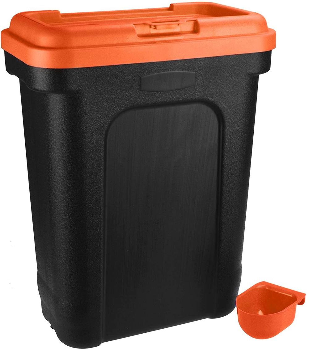 LARGE RED Pet Food Storage & Scoop AS-70586 TWL-1764