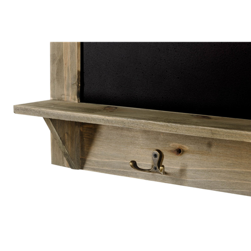 Blackboard with 3 Hooks 79 x 70cm