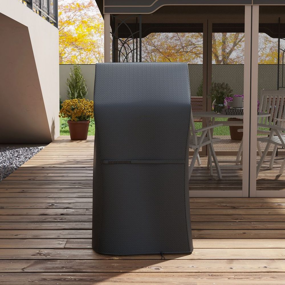 Outsunny Barbecue Cover, Waterproof & Rip-Proof, 147 x 61 x 120cm - High Quality, Secure Fit
