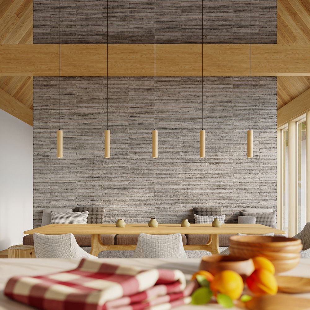 Scandinavian Design Wood Pendant Lamp - High Quality GU10