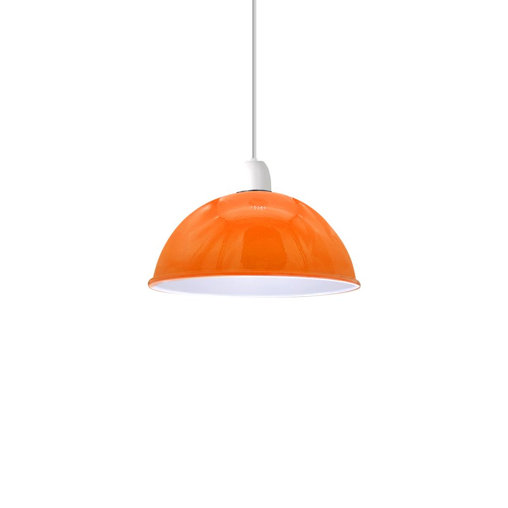 Vintage Industrial Easy Fit Dome Shaped Lamp Shade Ceiling, Pendant, Wall Light Metal E27 Light Fitting 60W