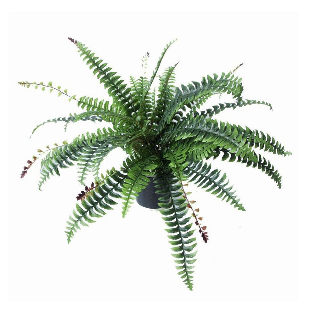 60cm Realistic Large Artificial Foliage Plant - UK Leaf Design - High Quality with Pot