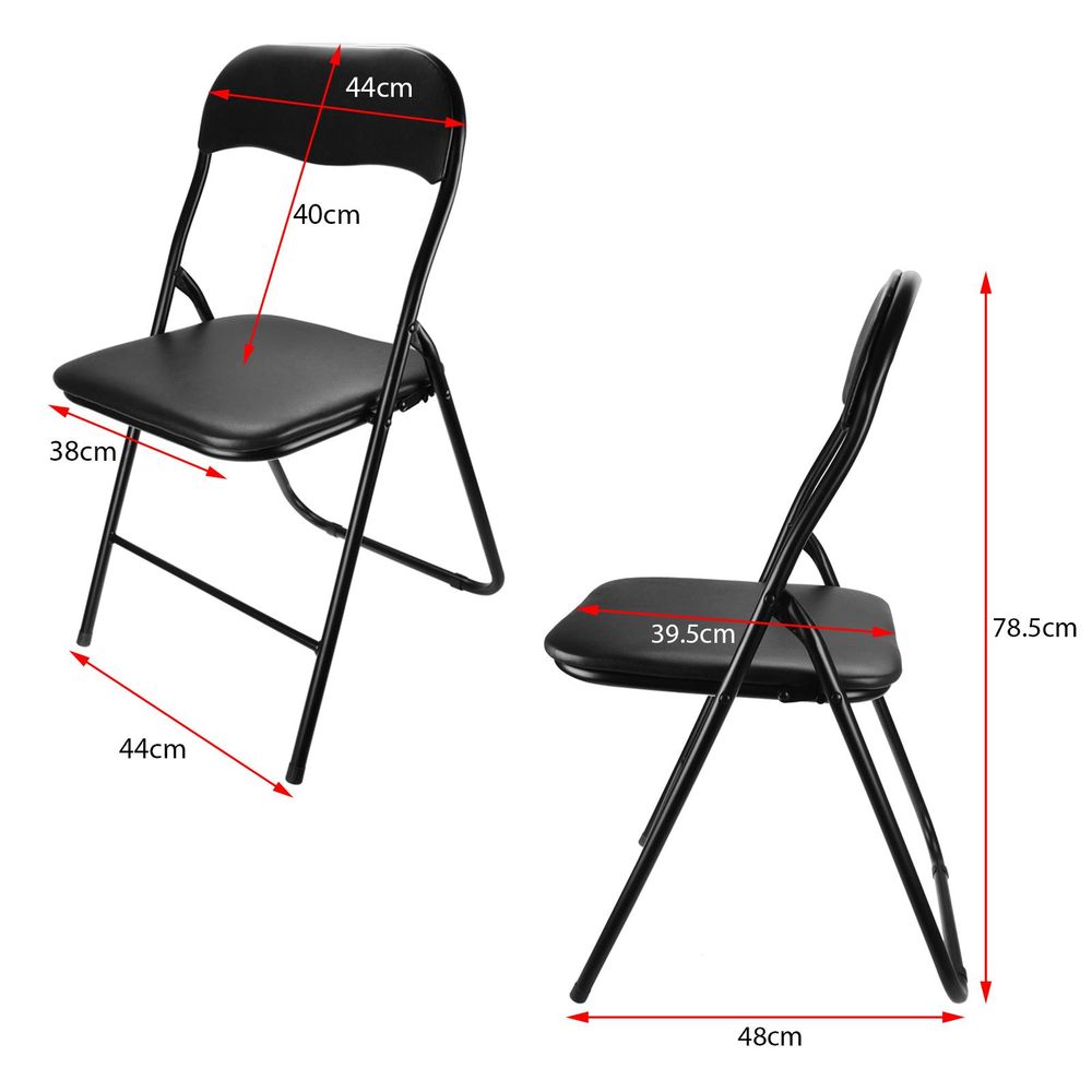 ASAB Vinyl Padded Folding Chair - Best Quality Metal Chair for Any Occasion