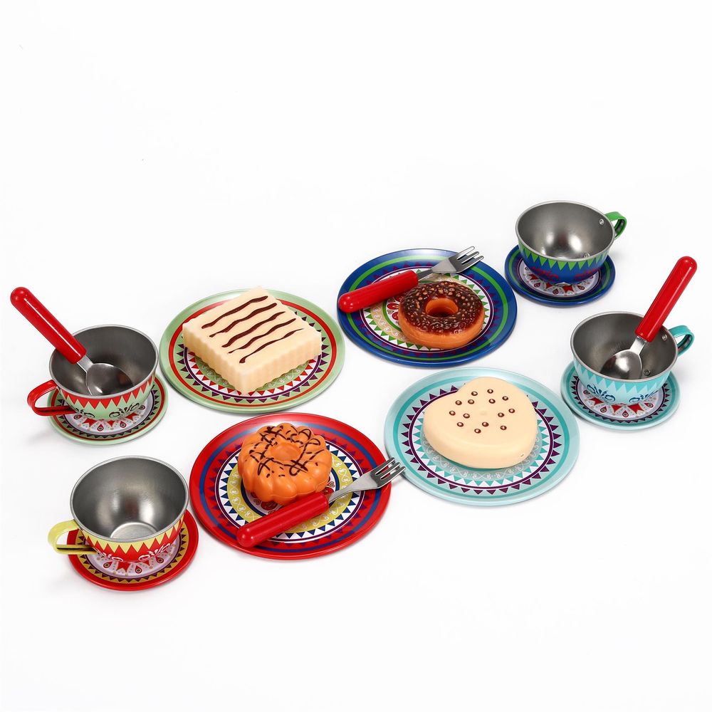 SOKA Vintage Style Afternoon Tea Set - High-Quality, Fun, and Imaginative