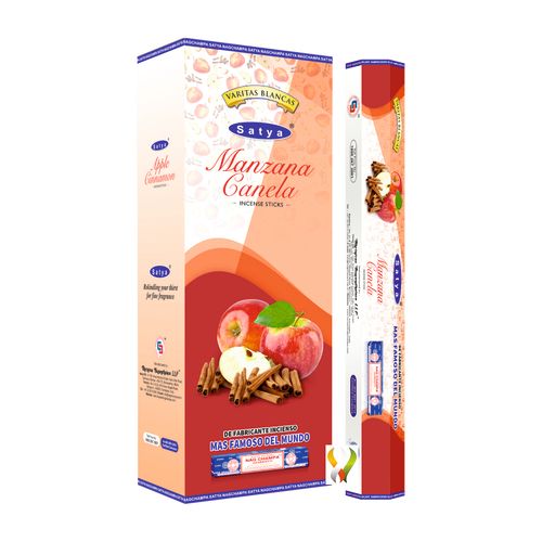 Satya Apple Cinnamon Hexa - 20 Sticks