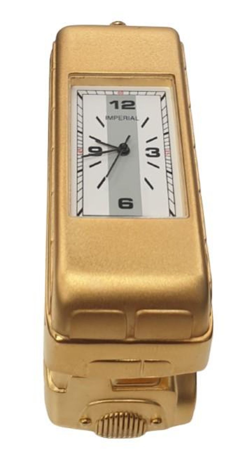 Luxury Brass London Bus Clock - Gold Plated - Top Quality - Limited Stock!